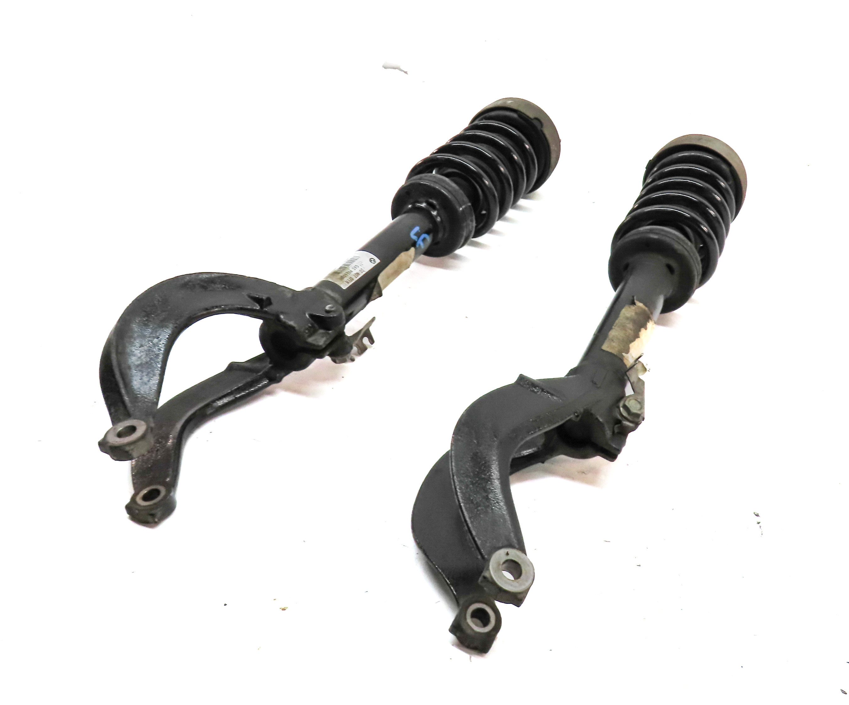 14-19 BMW X5 X6 (F15 F16) X-DRIVE FRONT LEFT & RIGHT SUSPENSION SHOCK STRUT SET — exact item pictured